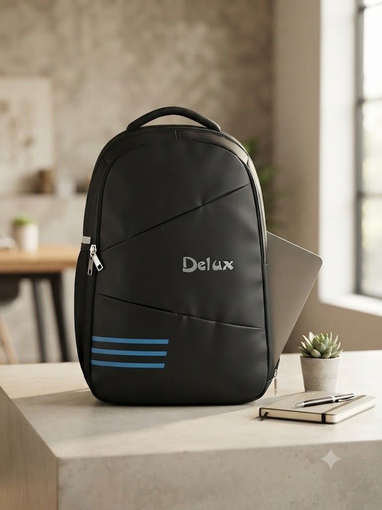 Delux_30L_Laptop_Backpack_Water_Resistant_School_College_Travel_Black_Bag Backpack-image-45