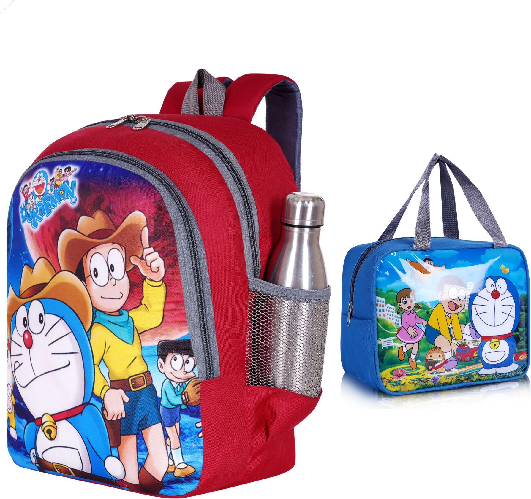 Spiderman 25L 40cm Kids School Bag For nursery Lkg ukg Boys&Girls with Lunch Bag Waterproof School Bag-image-35
