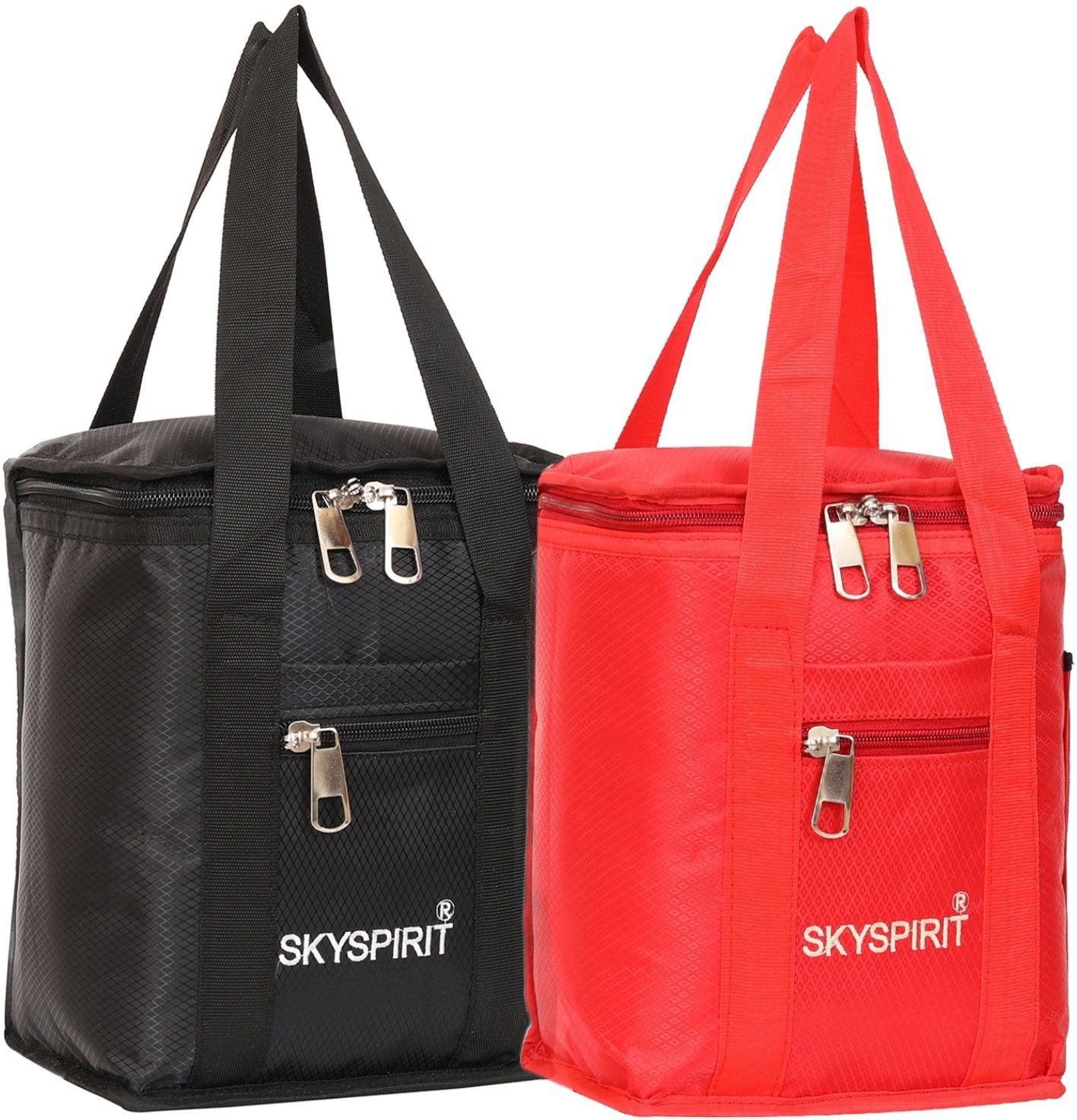 pack of 2 School, Office tiffin bags Lunch,Box,Bag, Combo Offer Waterproof Lunch Bag-image-44