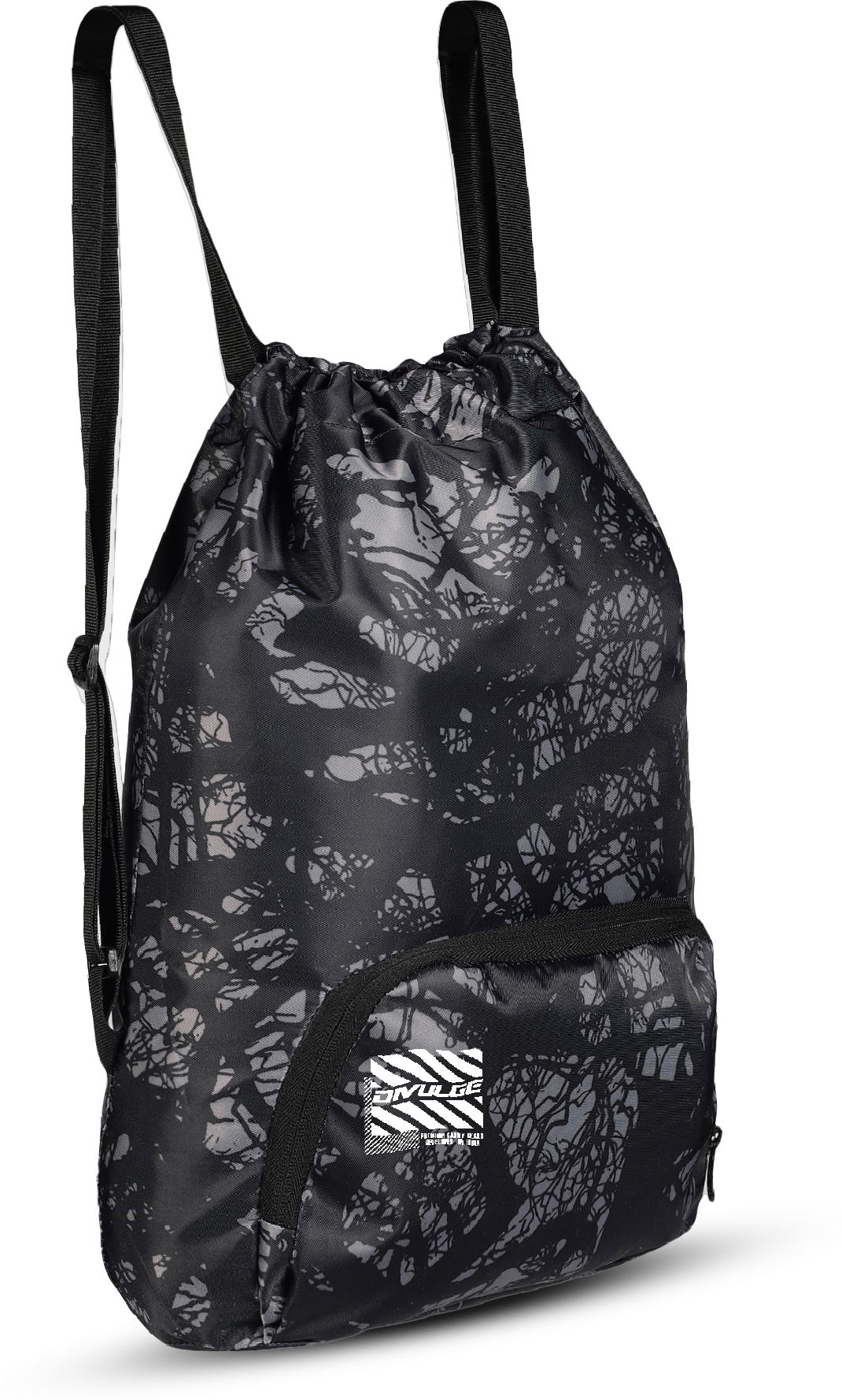 Black Men & Women Shoulder Bag Meteor Drawstring Bag Daypack, Drawstring bag, Sport Bag 19 Liters-image-29