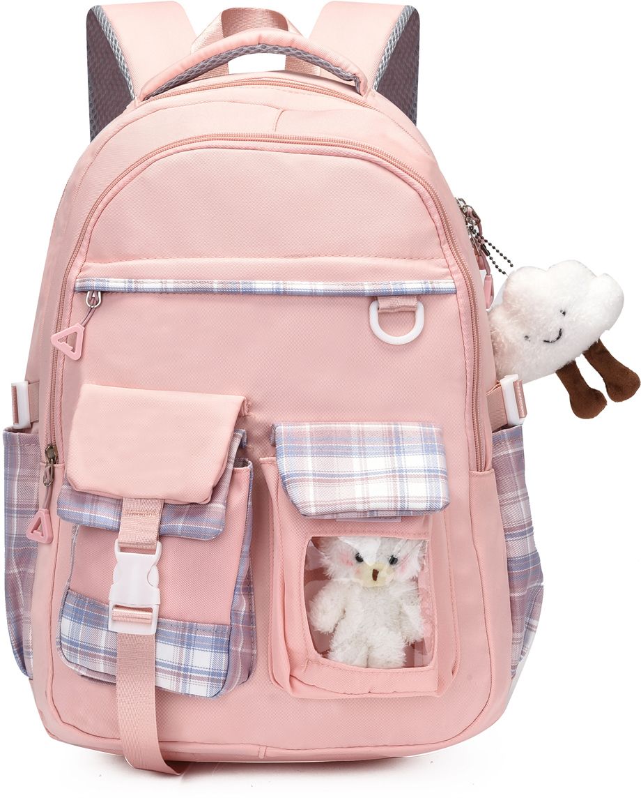 SB162_01 School Backpack College Bag Travel Bag 2nd Standard onward Waterproof School Bag-image-3
