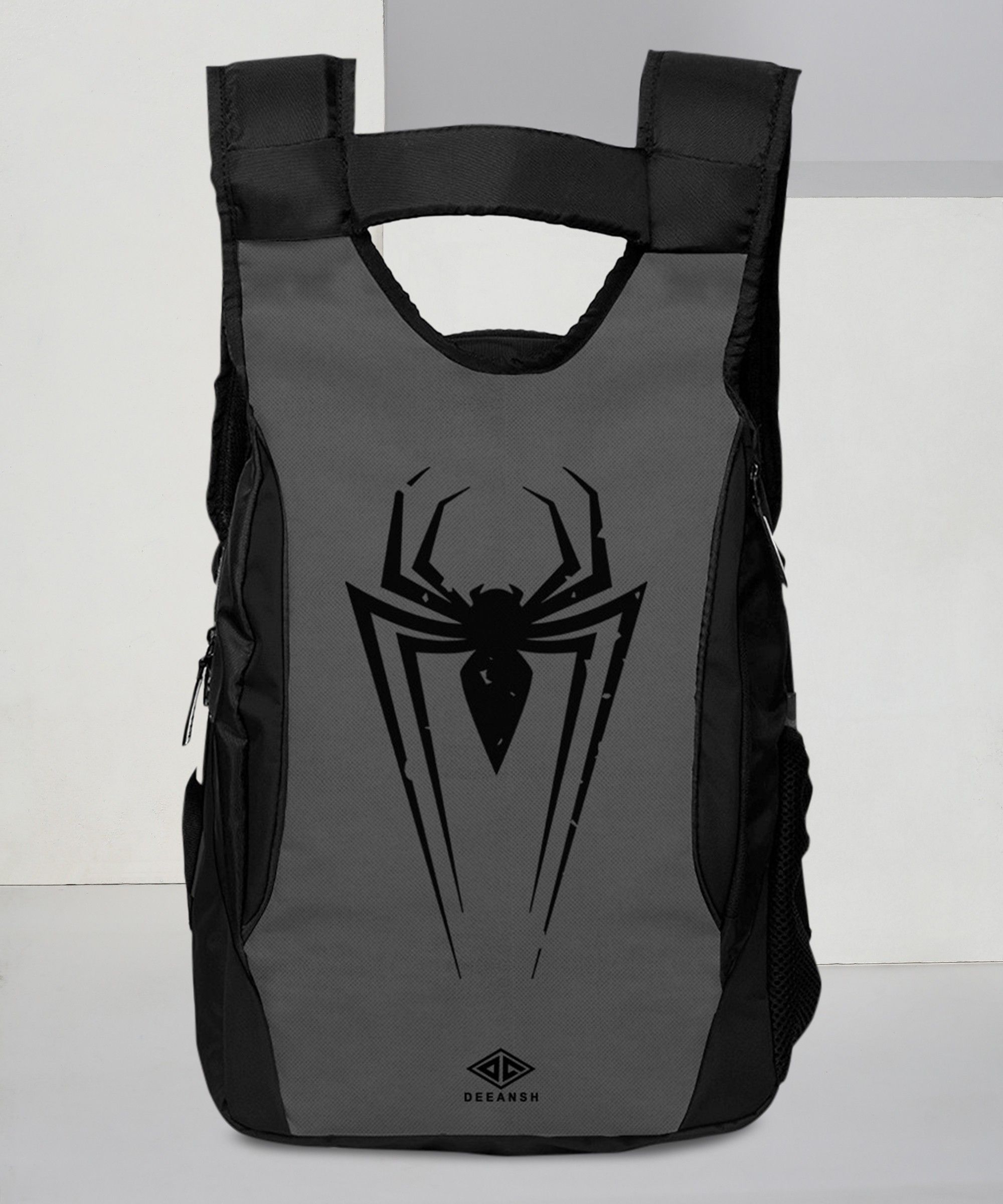 21L Grey Spiderman Padded Strip and Handle Casual Backpack/School Bags/Laptop Backpack for Men and Women Backpack Waterproof Messenger Bag-image-47