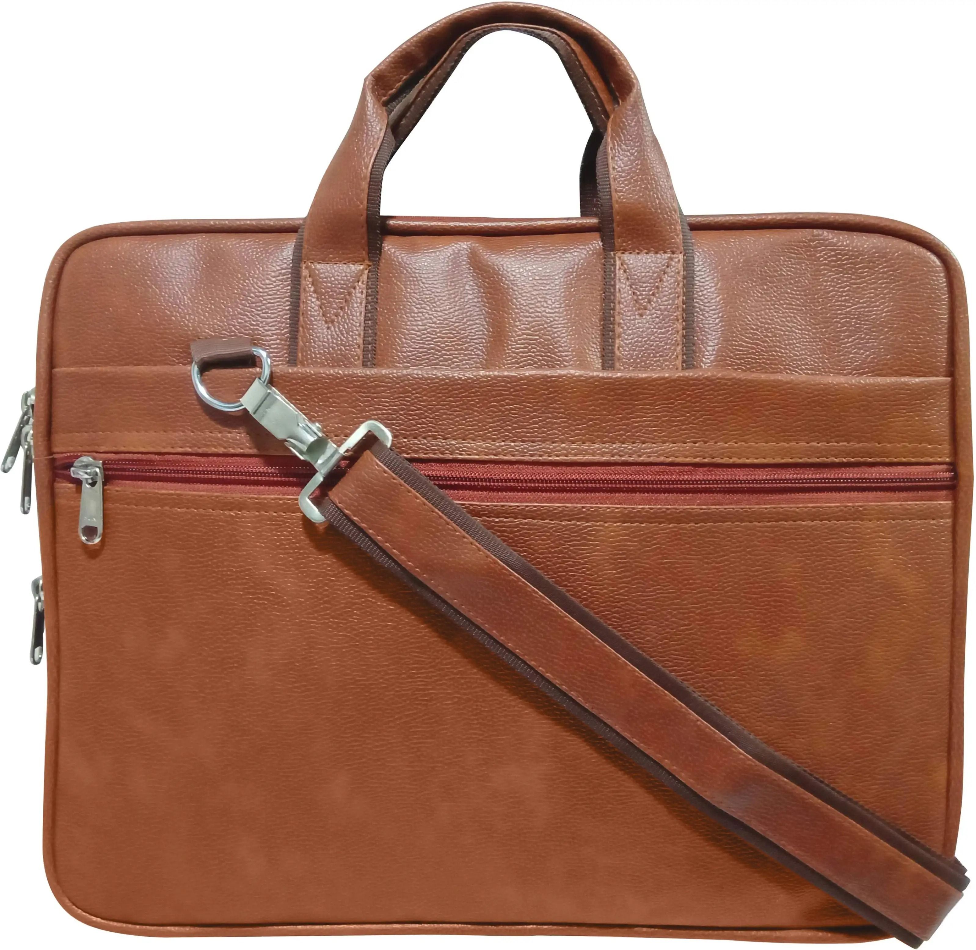 Executive Pro PU Leather Laptop Bag 15.6 Inch Waterproof Office Waterproof Messenger Bag-image-29