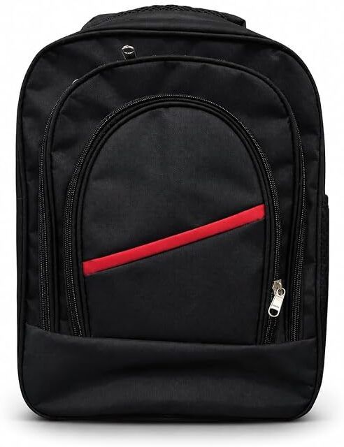 DRUMSTONE Black Laptop Backpack | Water Resistant School College Office Travel Bag Laptop Bag-image-49