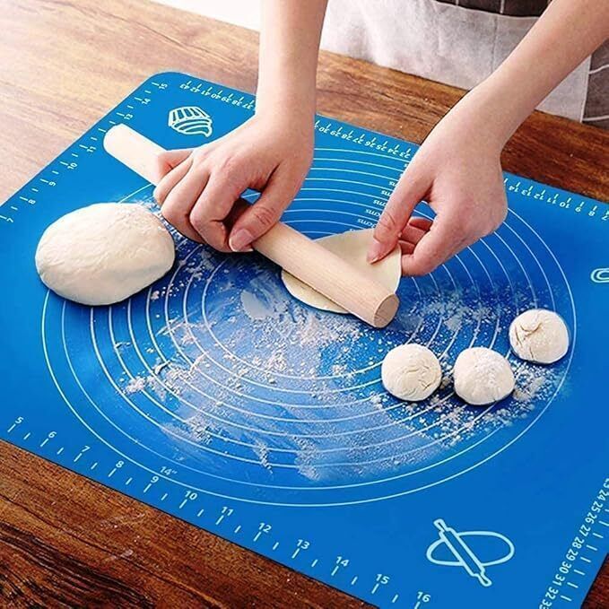 venmore Silicone Roti & Chapati Making Mat | Non-Stick Atta Kneading Mat Food-grade Silicone Baking Mat-picture-24