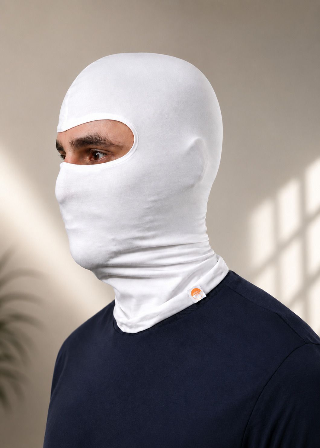 paanakin White Bike Face Mask for Men & Women-picture-1