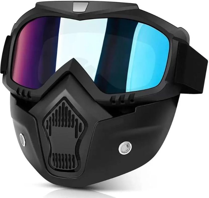 Multicolor Bike Face Mask for Men-image-6