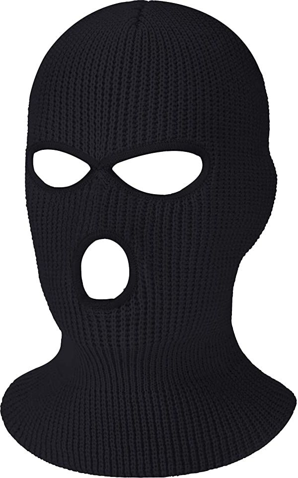 Black Helmet Skull Cap for Men & Women-image-5