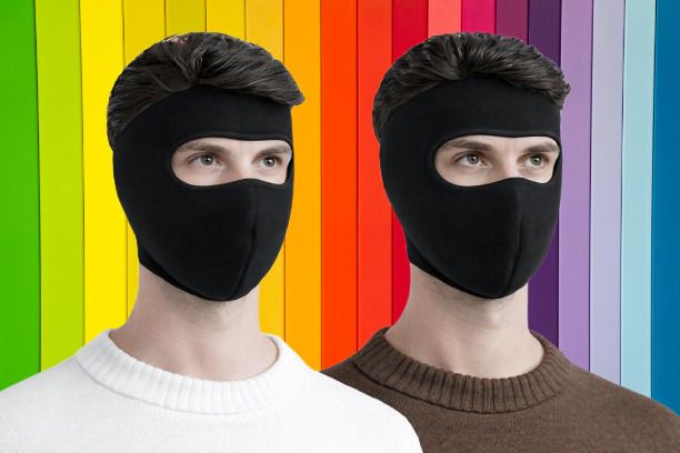 zenlink Black Bike Face Mask for Boys & Girls-picture-19