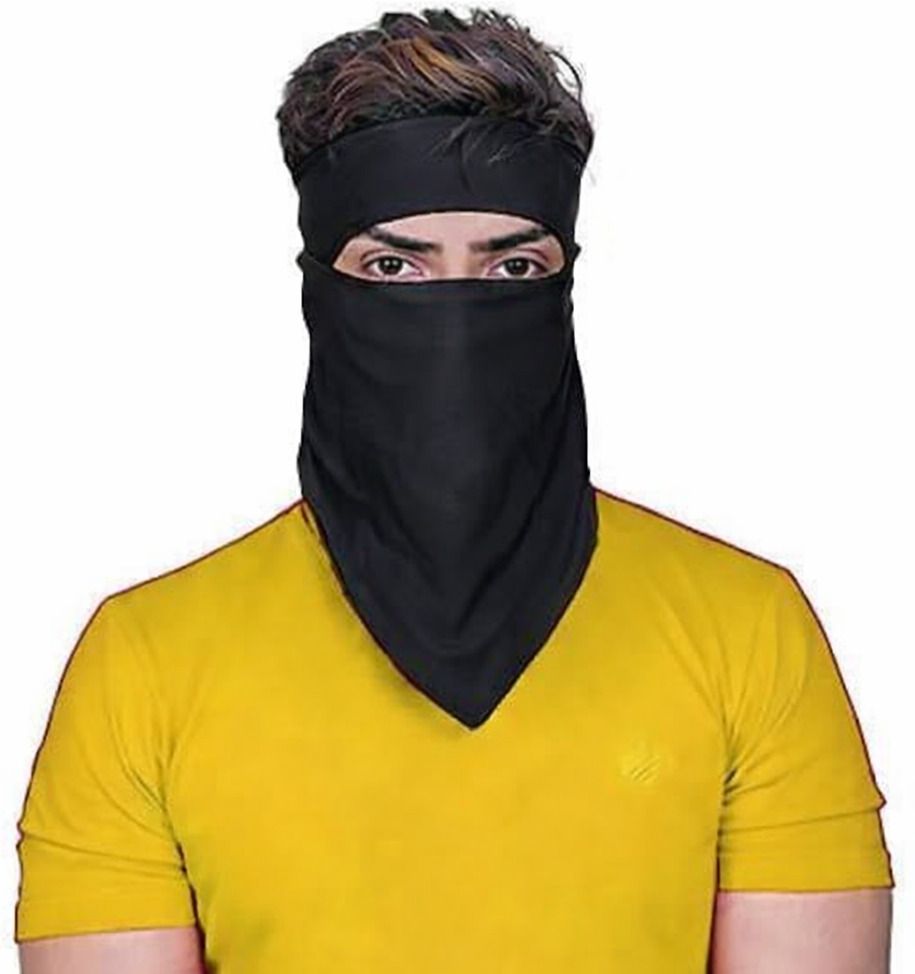 hatmeet Black Bike Face Mask for Boys-picture-14