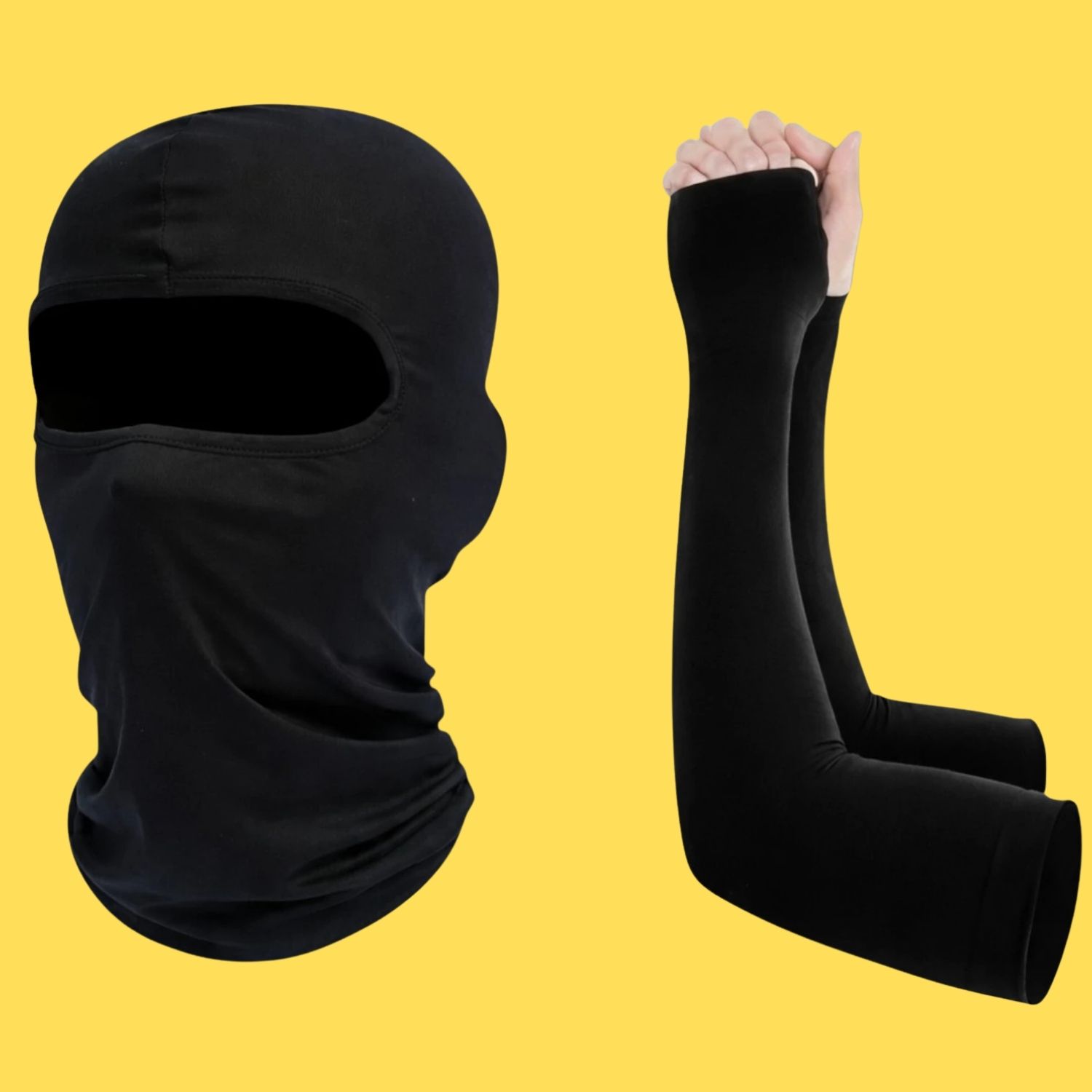 gudbun fashion Black Bike Face Mask for Men & Women-picture-39