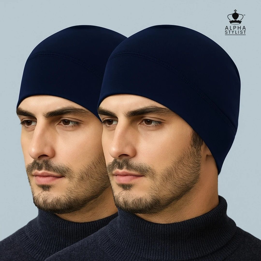 alpha stylist Solid Skull Cap-picture-22