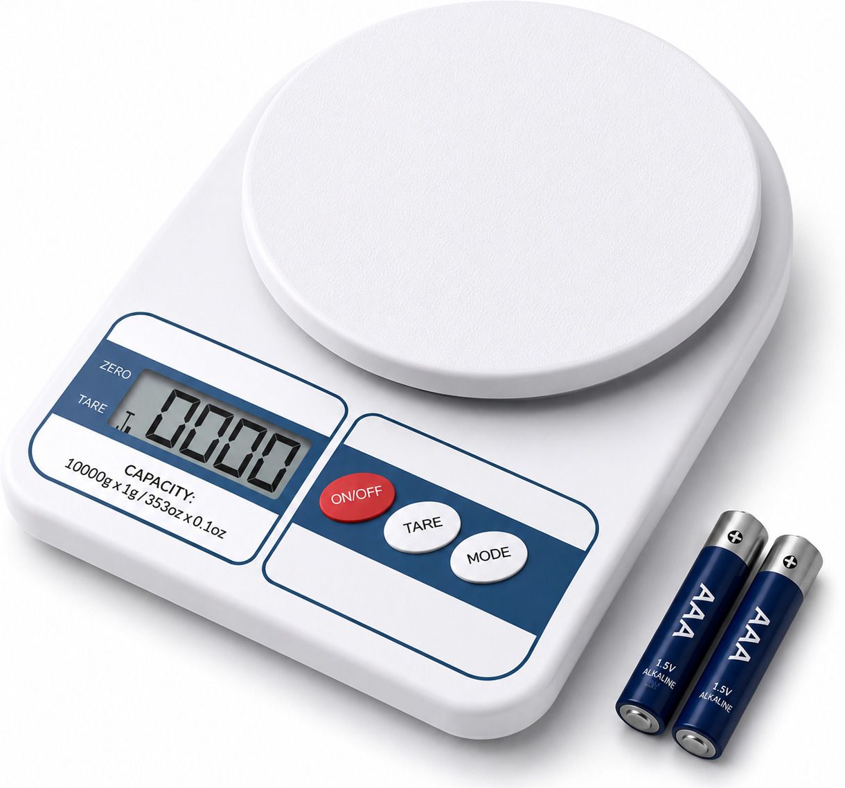 tarrow 10Kg High Precision, Fast Response Sensor, Kitchen Weight Machine With Warranty Balance Scale-picture-19