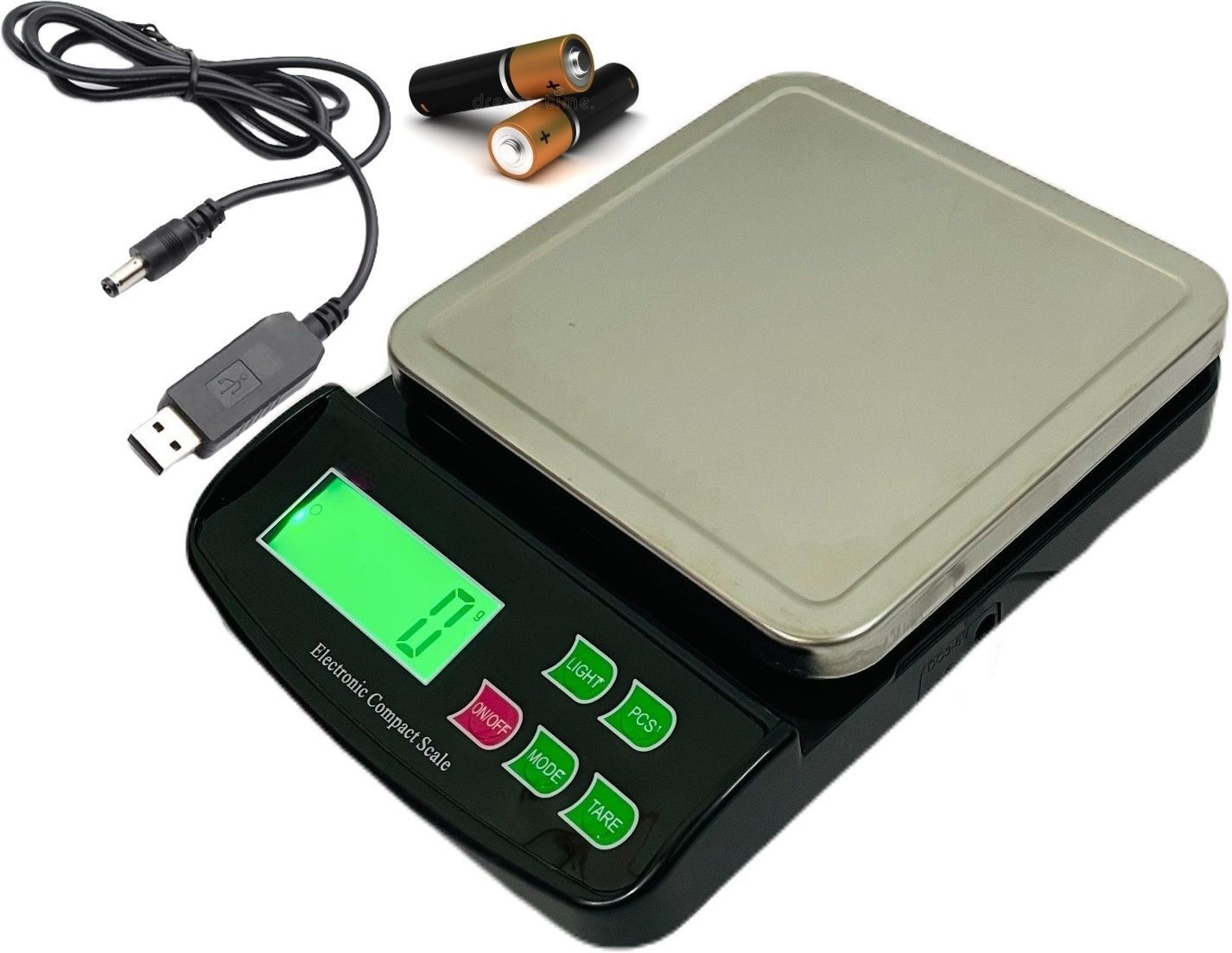 nibbin 10Kgx2g Electronic Weight Machine With Fast Response Sensor For Kitchen & Home Balance Scale-picture-22
