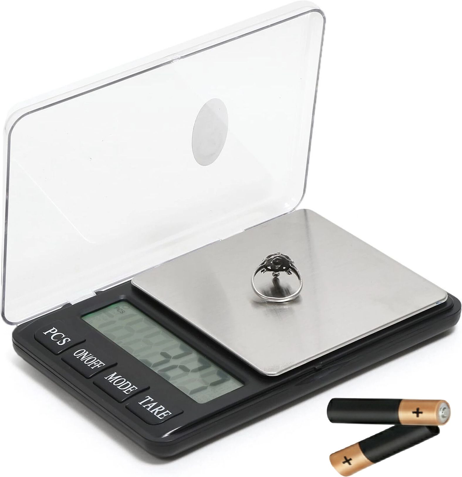 bebloom 600gr x 0.01mg Jewellery weight machine with Batteries for Gold Weighing Balance Scale-picture-30