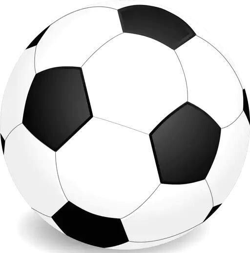 BLACK Throw Ball - Size: 5