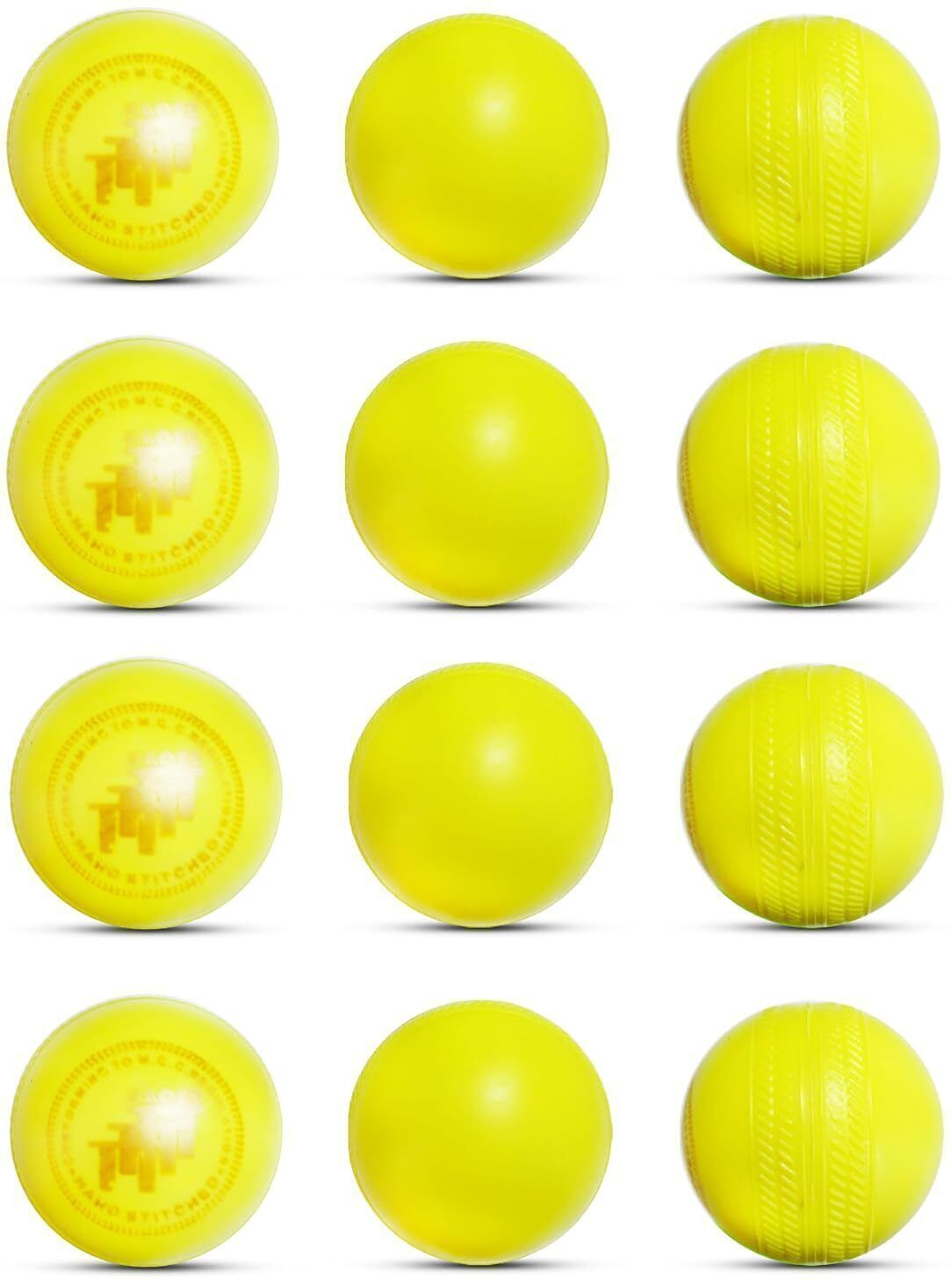 Green Non Toxic Plastic Cricket Ball (80 Gm Per Ball) Handball