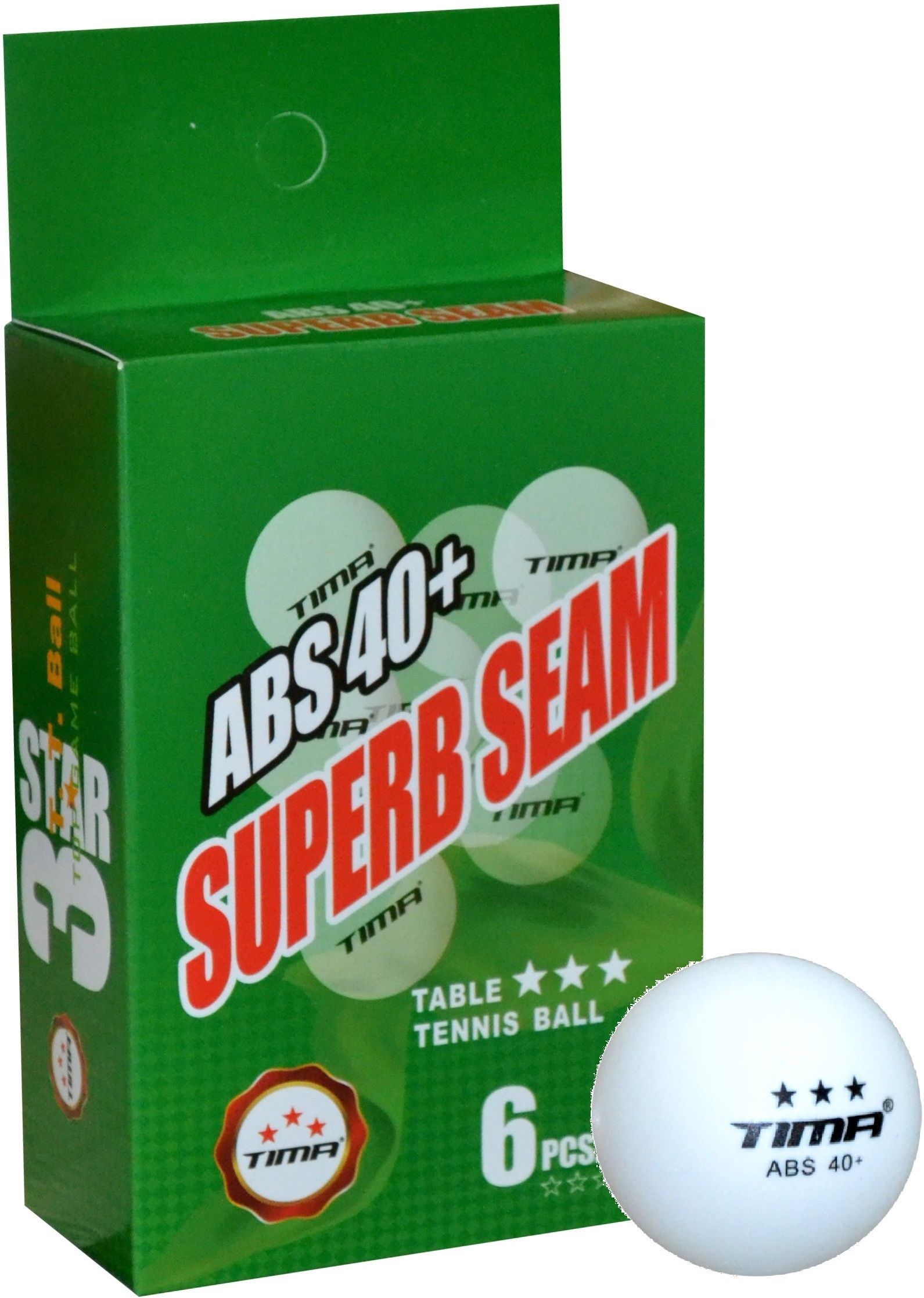 tima Superb Seam 3 Star ABS Plastic 40+ Table Tennis Ball-picture-30