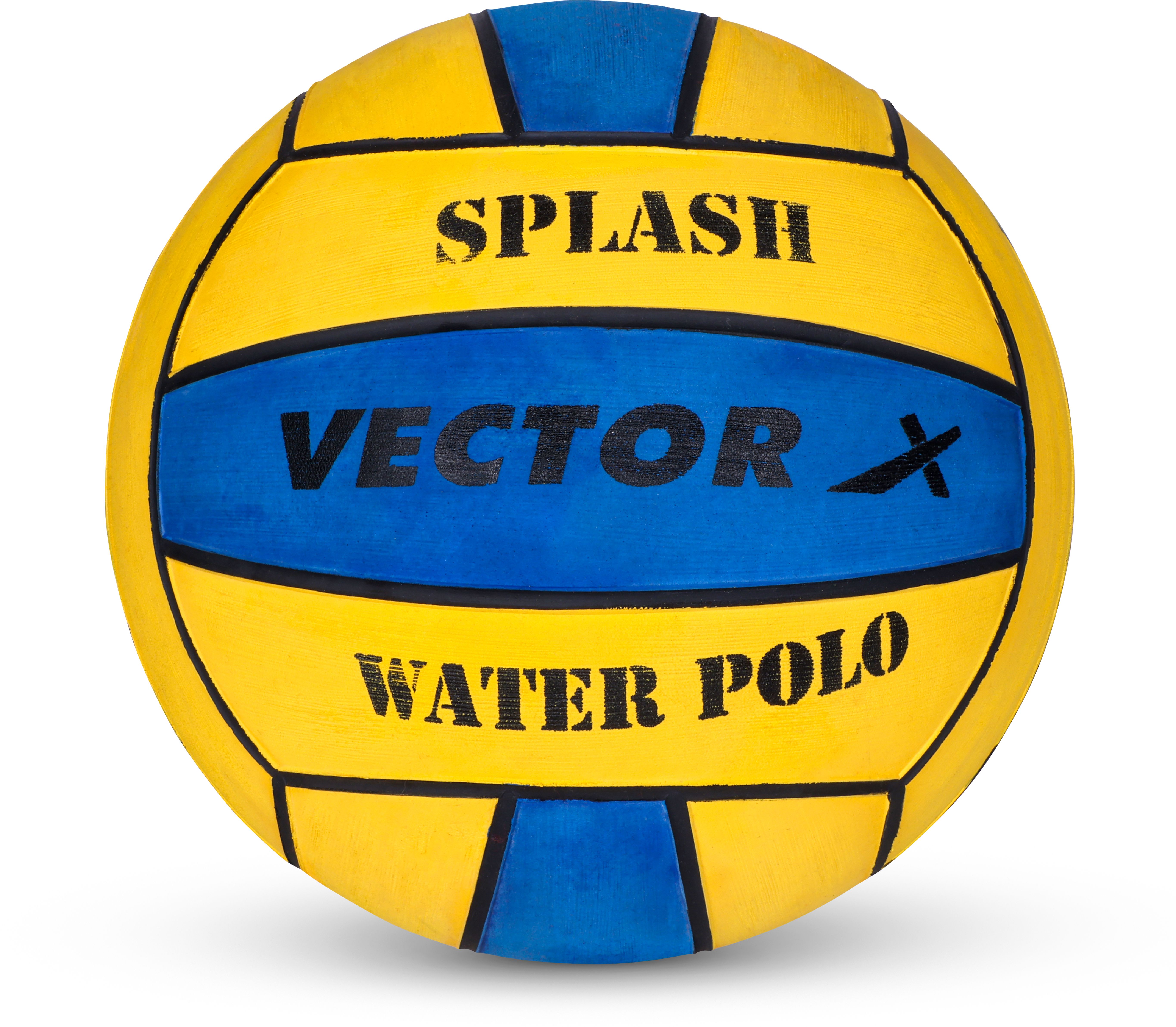 Splash 18 Panel Vulcanised Rubber Size 5 Water Polo Ball