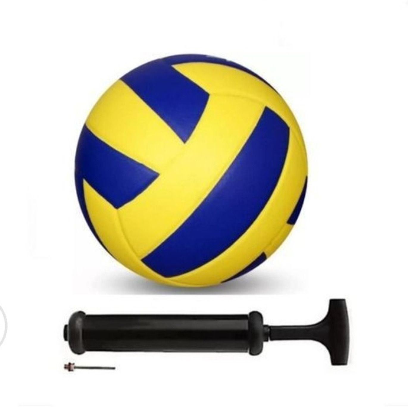 Premium Volleyball with Pump | Durable Grip | Indoor Outdoor Play Volleyball - Size: 5-image-18