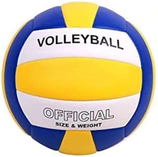 Durable Soft Touch Stitched Volleyball Volleyball - Size: 4-image-2