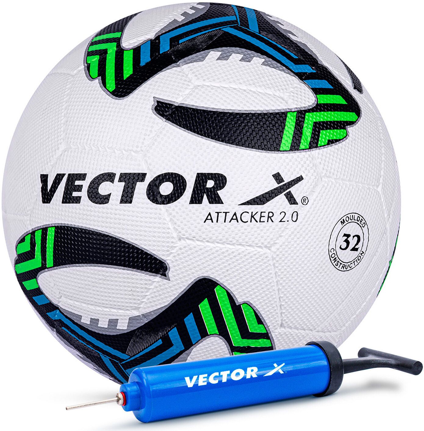 vector x Attacker 2.0 With Pump Football - Size: 5-picture-28