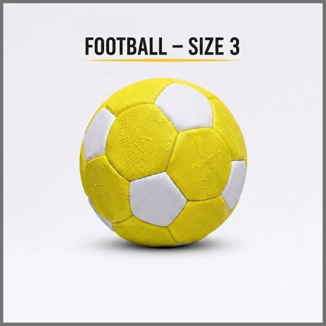 Size 3 Football for Kids | Heavy Duty Synthetic Training Football-02 Football - Size: 3-image-42