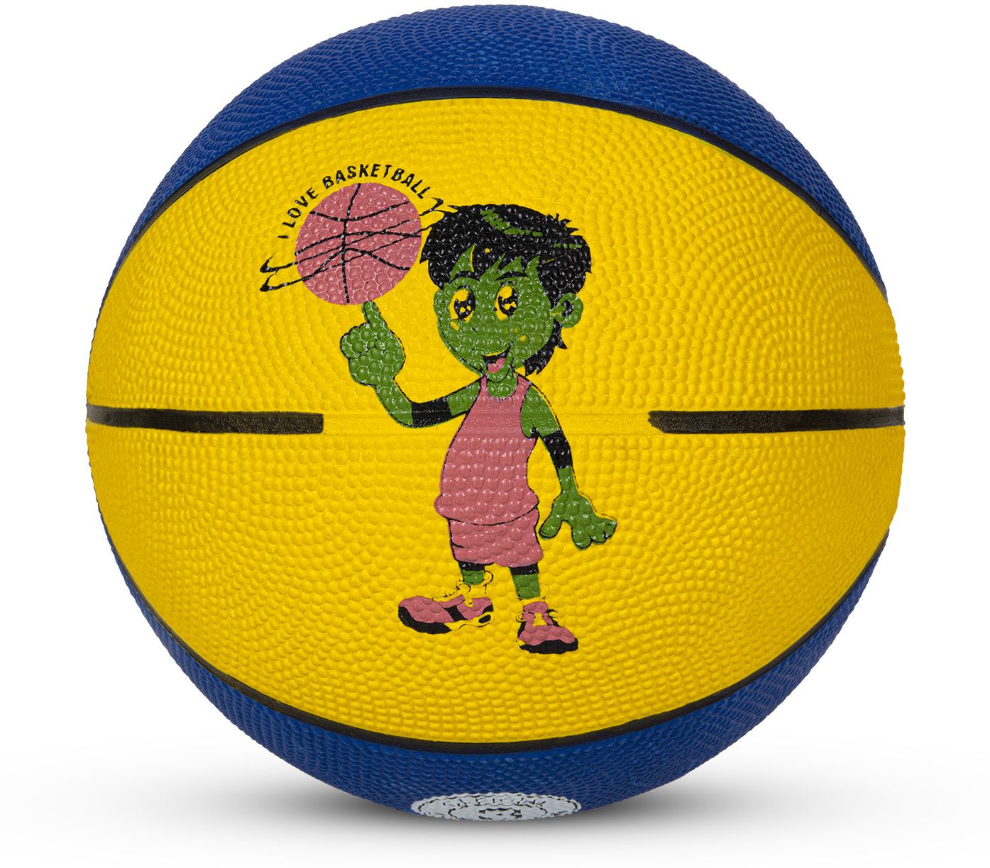 Speed Rubber Basketball with Free Air Needle for Indoor & Outdoor Training Basketball - Size: 3-image-41