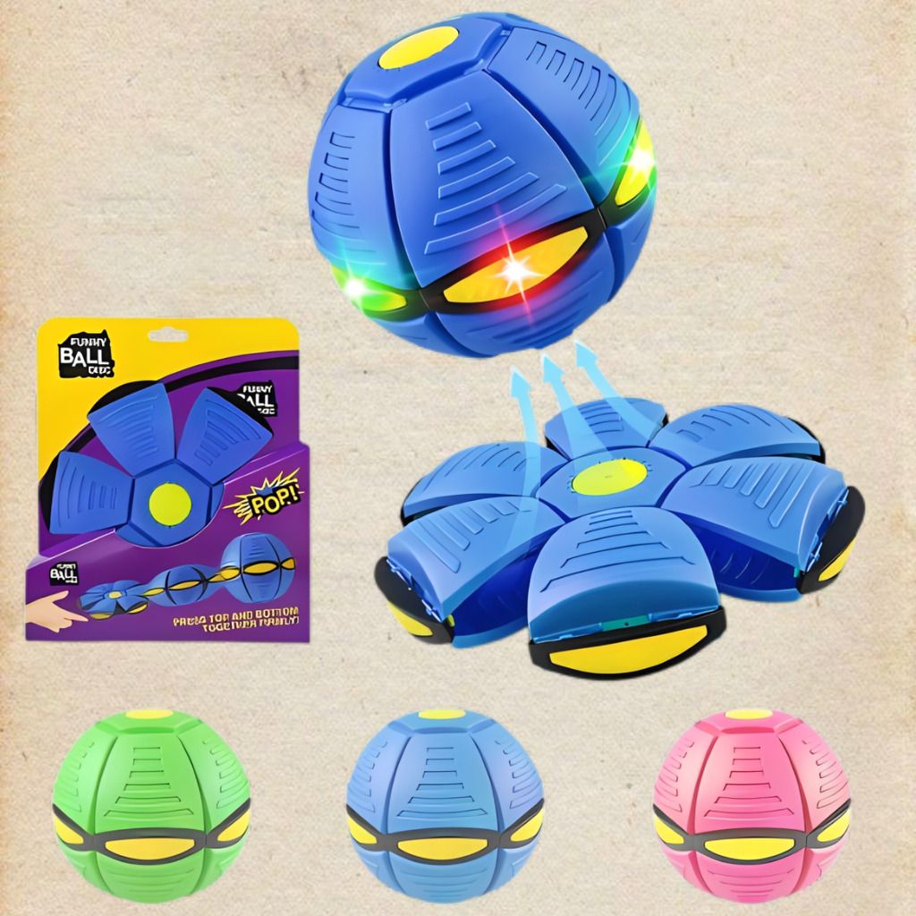 Shape Shift Flying Ball Toy with Fun Transformation Football - Size: 1-image-44