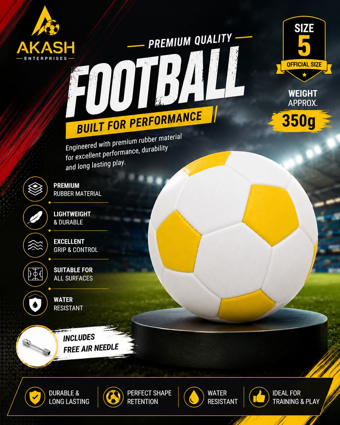 5_YELLOW_&_WHITE_11 Football - Size: 5-image-45