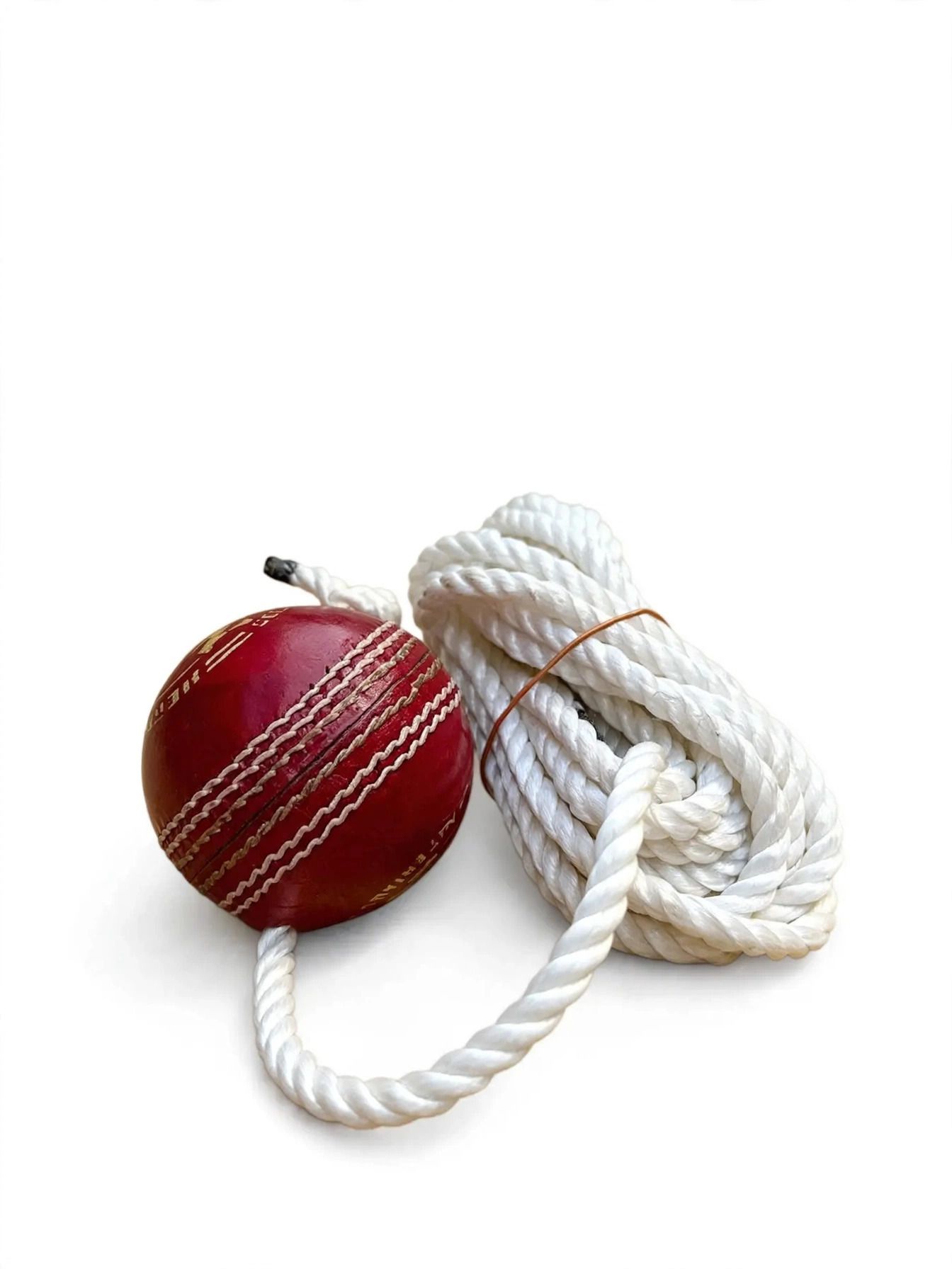 Practice Leather Hanging Coaching Cricket Ball (Standard, Pack of 1, Red) Cricket Leather Ball-image-30