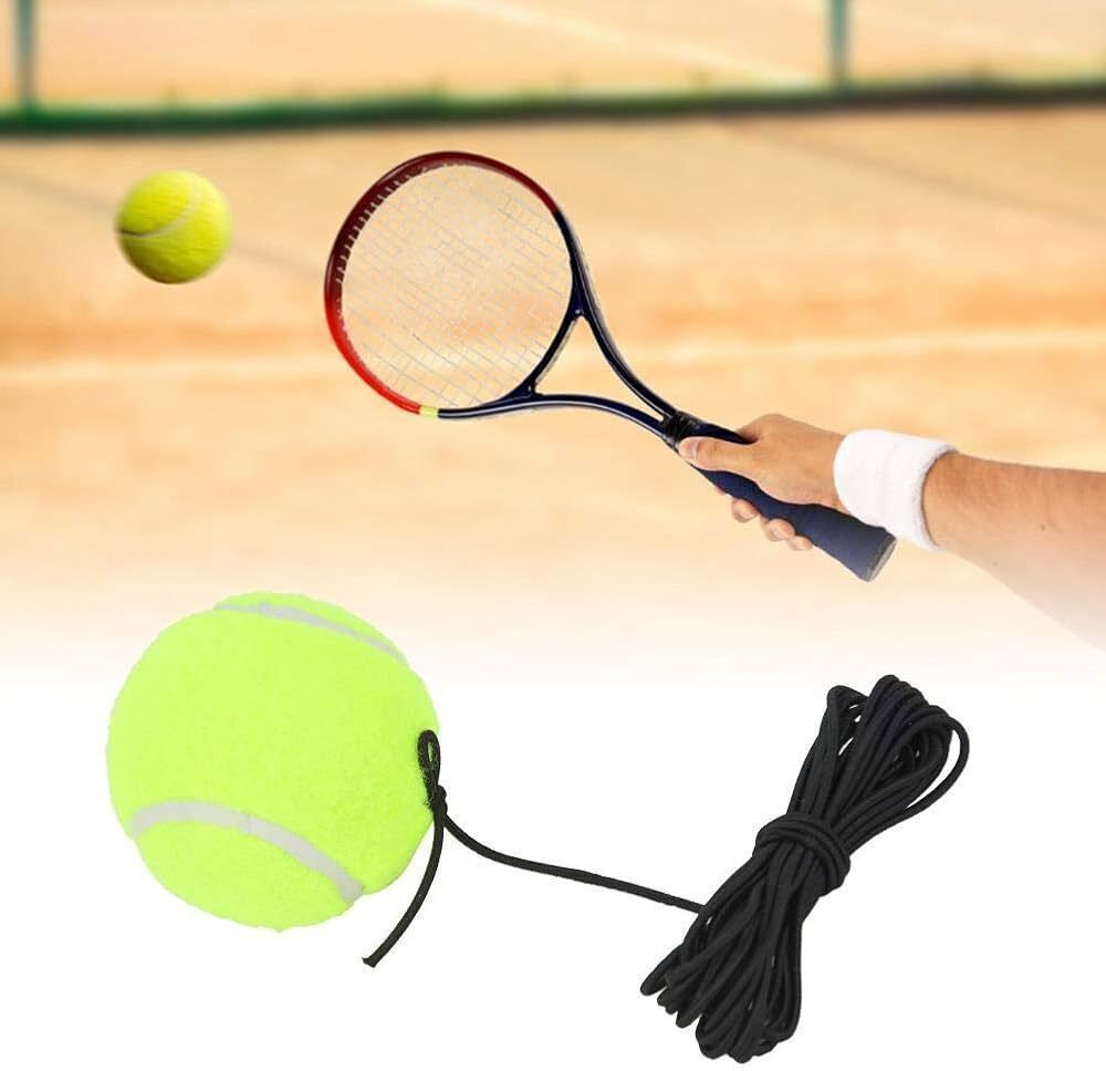 TOY Tennis Trainer Rebound Ball,Solo Tennis Training EquipmentN Tennis Ball-image-17
