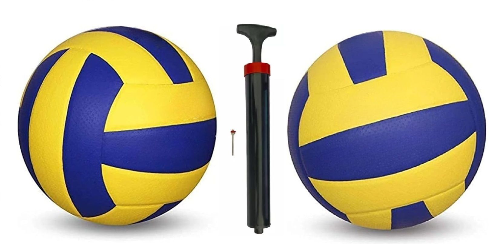nivonsports classic Rubber volleyball with pump premium quality Volleyball - Size: 4-picture-18