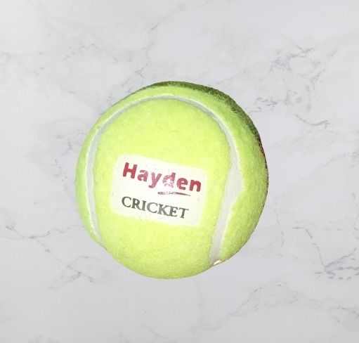 dinetic Cricket Tenniss Ball Green Color (Pack of 1) Hayden Tennis Ball-picture-2