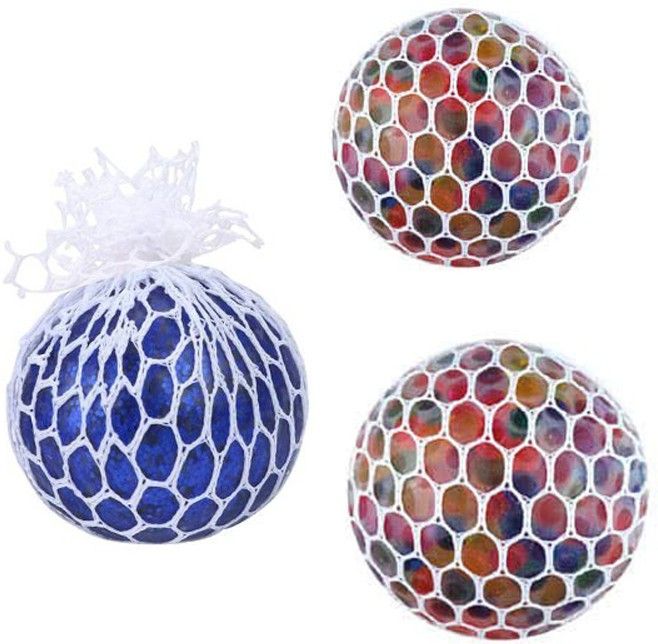 Stress Relief Grape 3pcs Squeeze ball hand wrist toy ball Handball