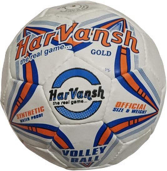 grant VOLLEYBALL WHITE 32 PANEL Volleyball - Size: 5-picture-5