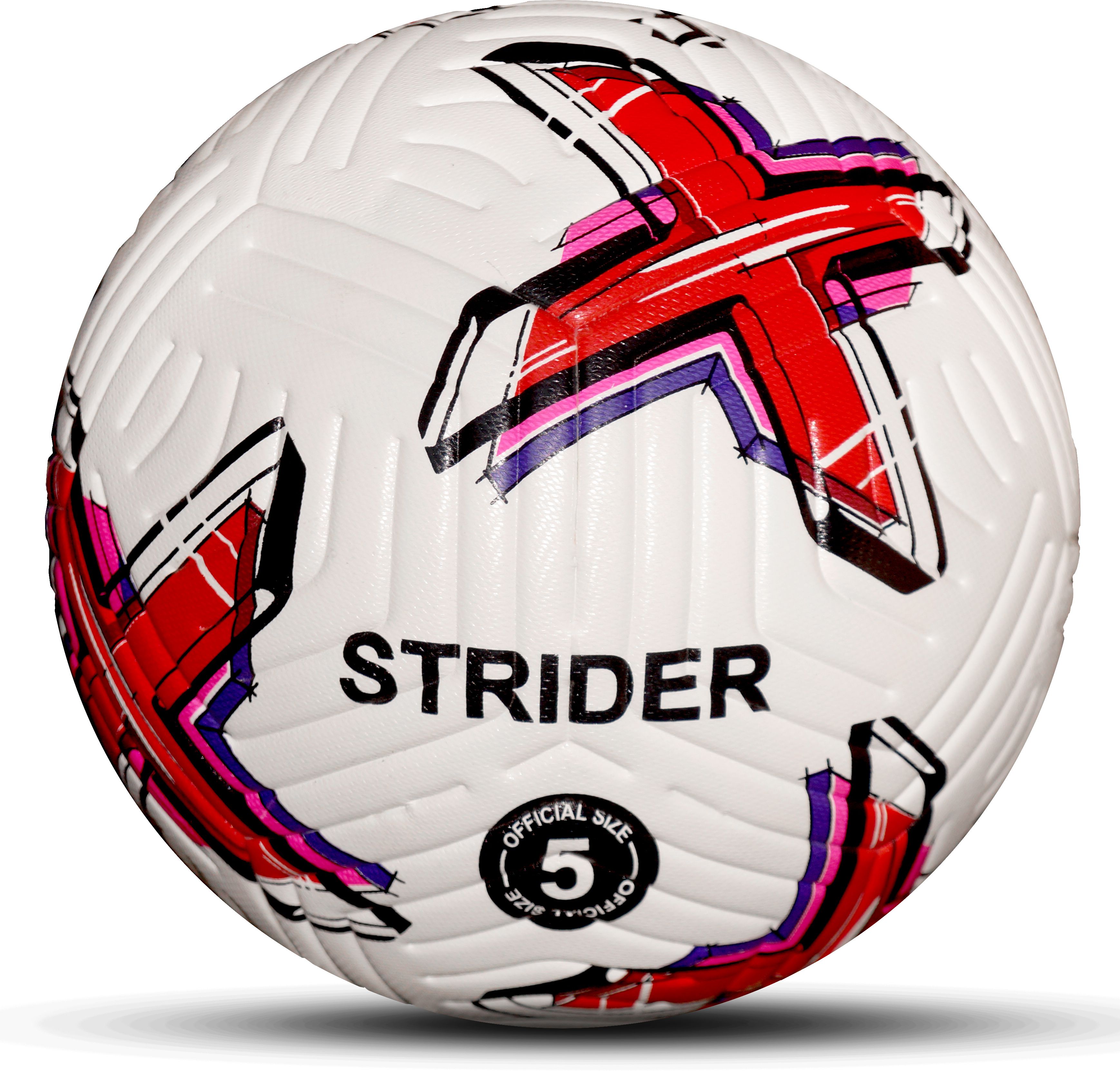 Strider Football –Thermo-Bonded PU+RB Football with Rubber Bladder Football - Size: 5-image-7