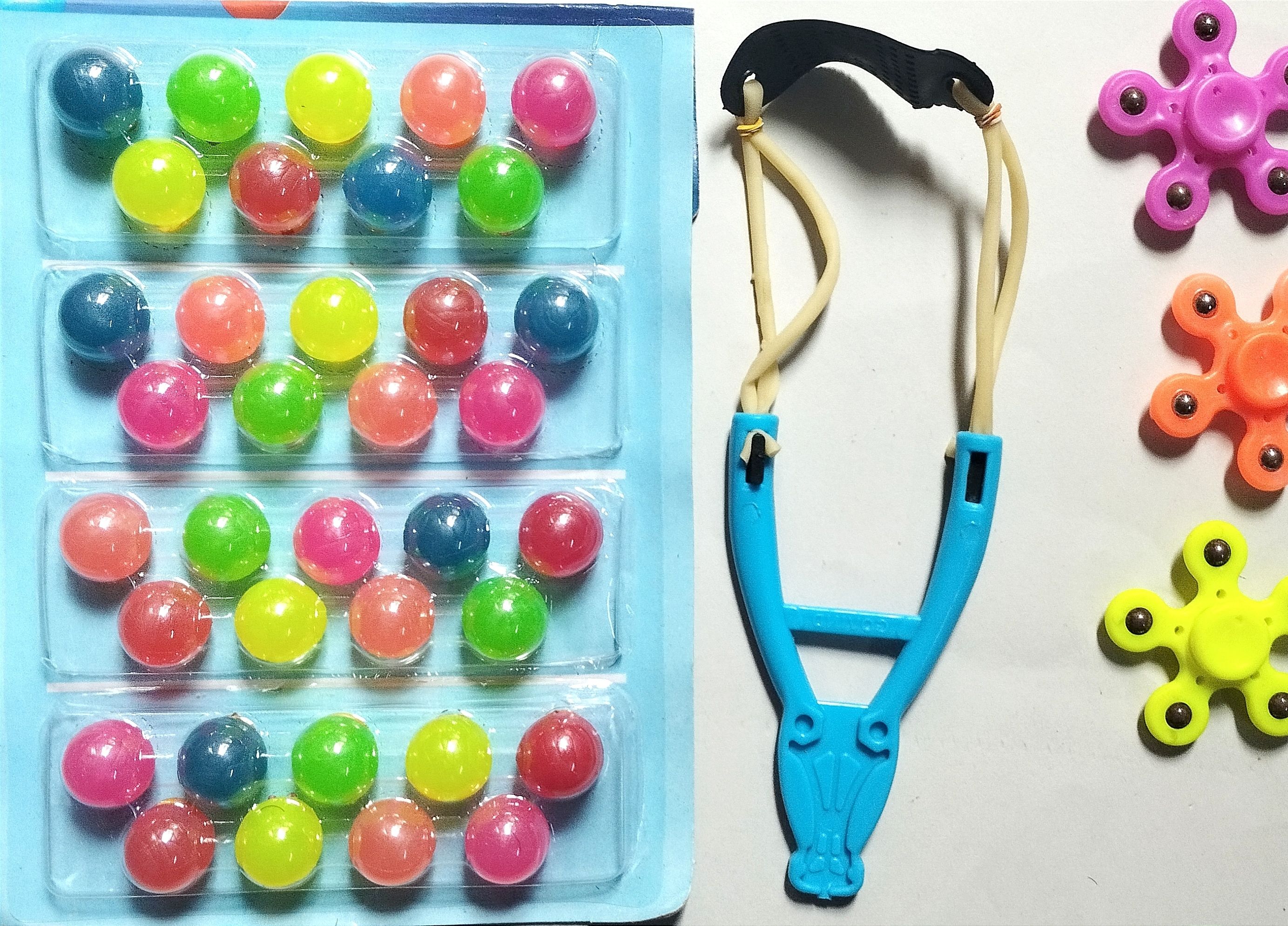 36 pc crazy ball ,guel ,3 pc spinner for every one Rugby Ball - Size: 1