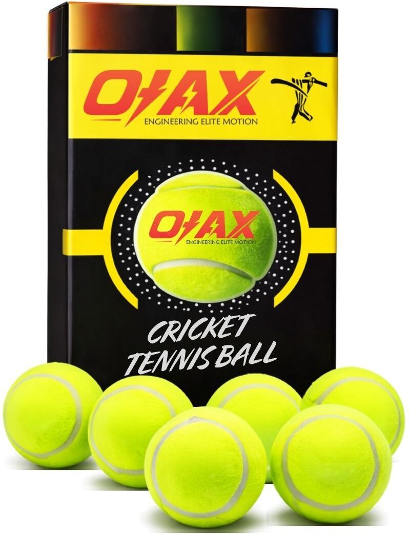 Premium Cricket Tennis Ball Pack of 6 Tennis Ball-image-18