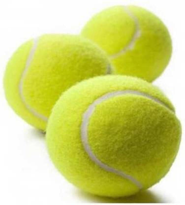 cricket Tennis Ball (Standard, Pack of 3, NEON) Cricket Tennis Ball-image-9