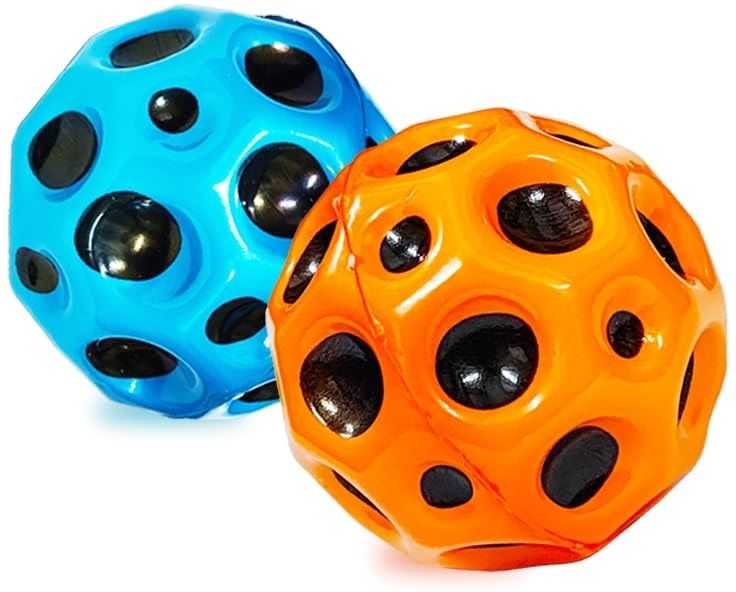 Super Bouncy Rubber Moon Ball Toy for Kids Squash Ball