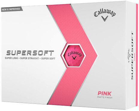 callaway Golf Supersoft Golf Balls - Pink ( Set of 12 ) Golf Ball-picture-11