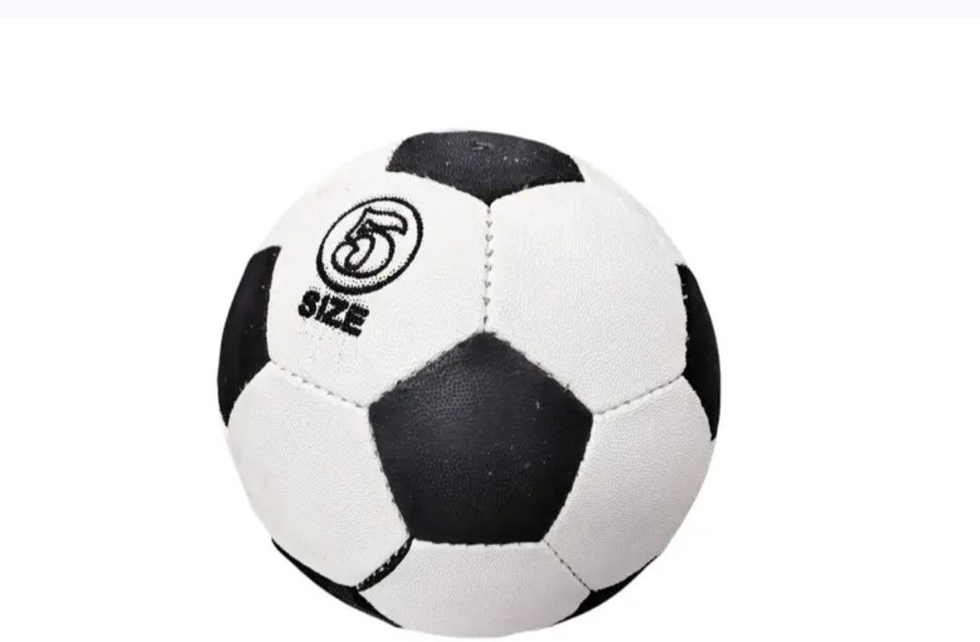 PRESENT LETEST BLACK & WHITE RUGBY FOOTBALL (SIZE-5) Rugby Ball - Size: 5