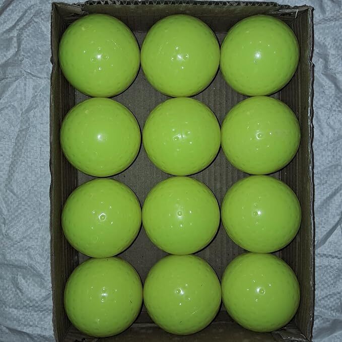 forgesy Hockey Hollow Truf Balls (Pack of 12 Neon) Hockey Ball-picture-26