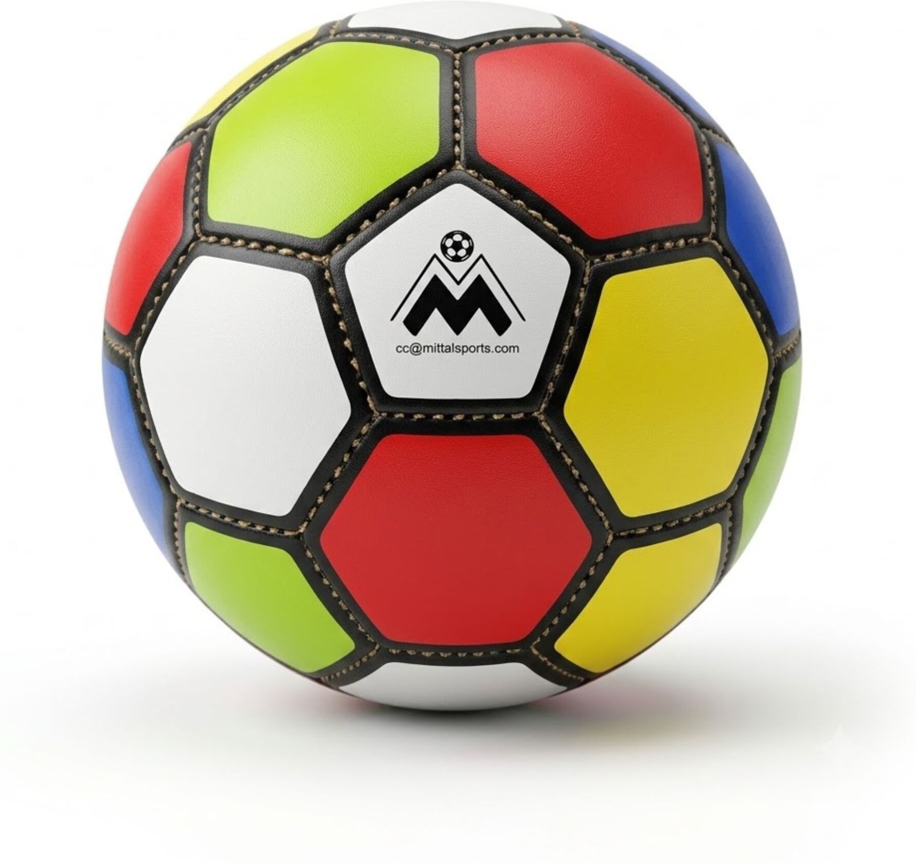 Premium Soft Touch Practice Kids Football | Multicolour | For Grass & Turf Football - Size: 4-image-35