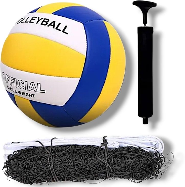 vsm Ultra Soft Official PVC Volleyball Size-4 with 1 Air Pump Volleyball - Size: 4-picture-23