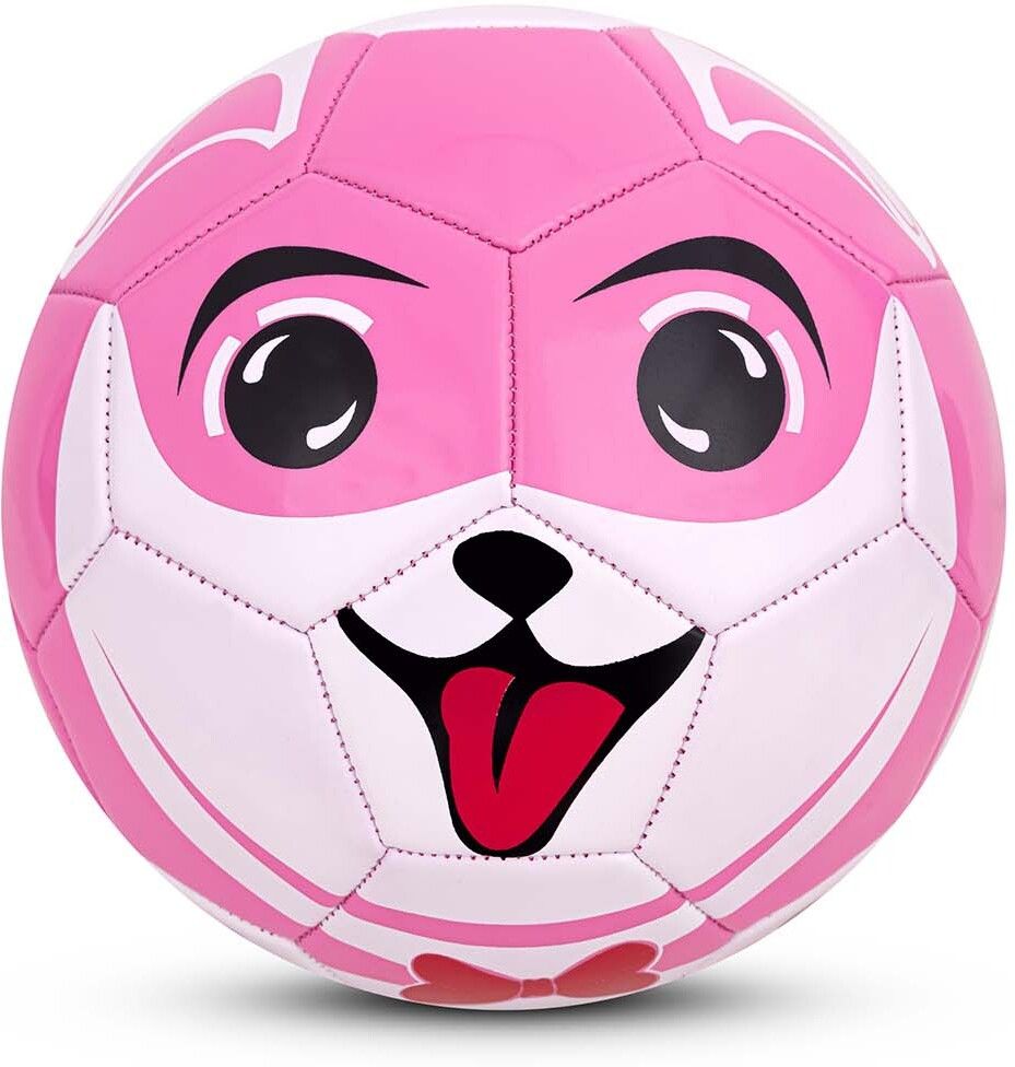 Dog Face Design|PVC Machine Stitched|Animal Cartoon Printed Soccer Play Ball Football - Size: 5-image-39