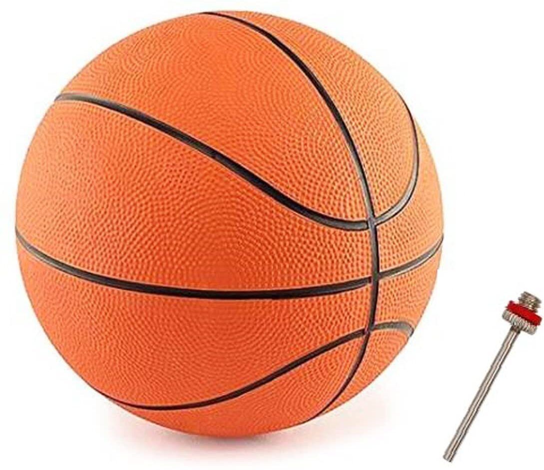 kanish Rubber Indoor/Outdoor Basketball with air fill needle Basketball - Size: 3-picture-30