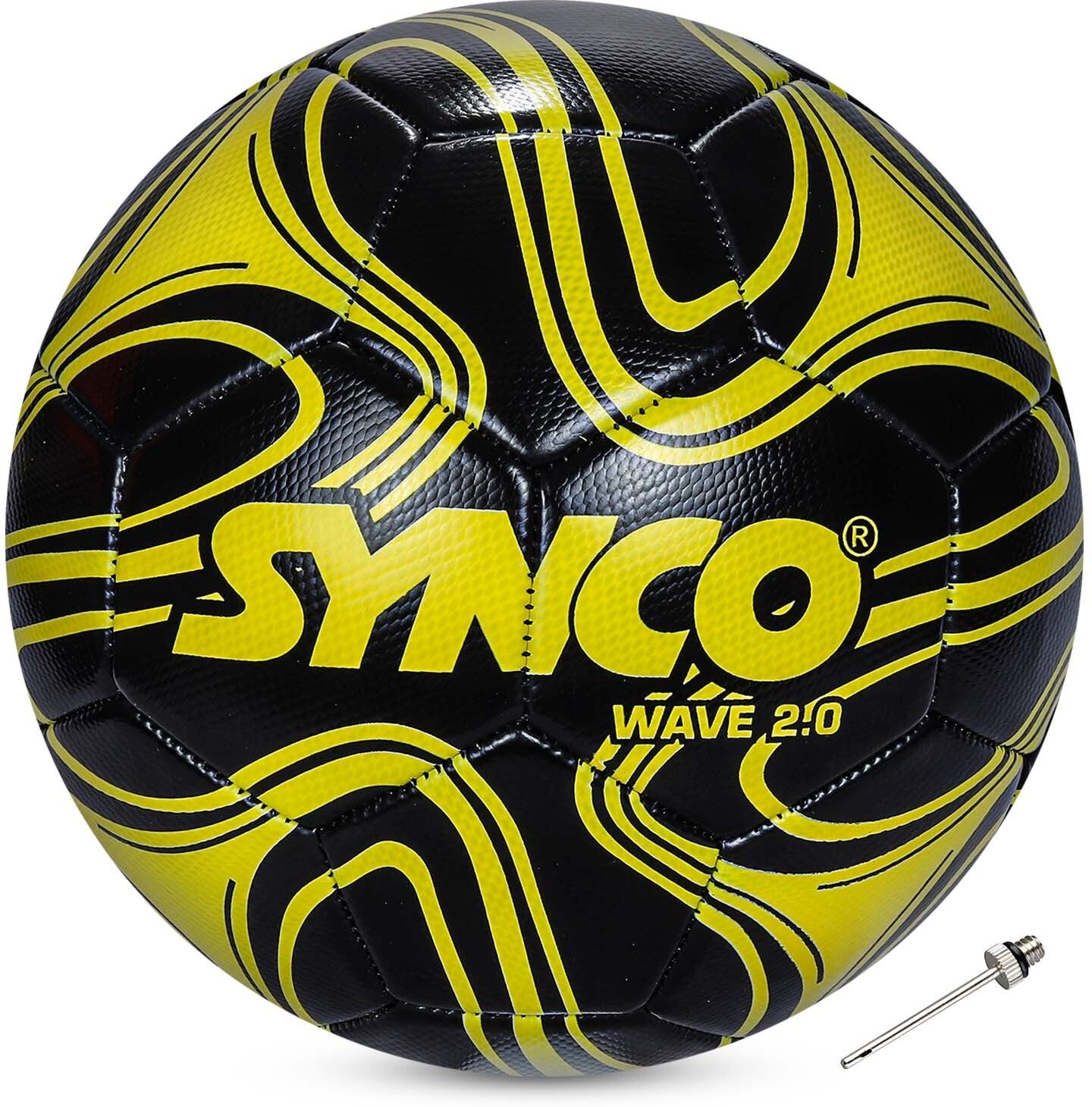 Wave 2.0 Football Ball | PVC Machine Stitched Football | Training Ball Football - Size: 5-image-39