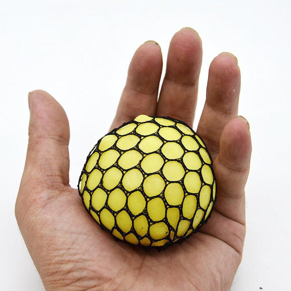 Stress Relief Grape Squeeze ball Hand wrist toy ball 4pcs Handball